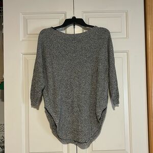 Express - cross back sweater - grey - sz Small